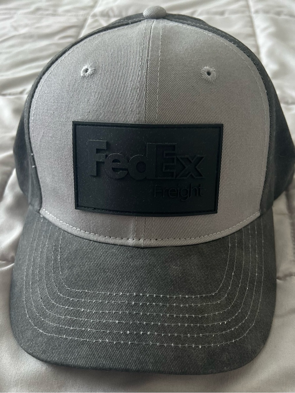 FedEx Freight Two-Tone Gray Baseball Cap